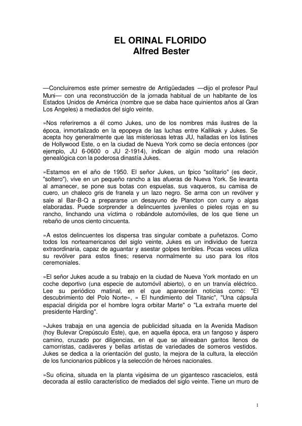 Portada de Alfred Bester - El orinal florido.PDF